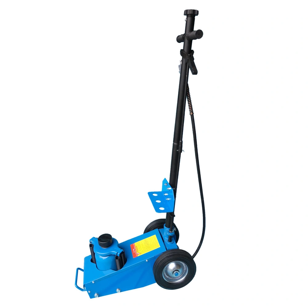 22 Ton Air Hydraulic Floor Jack Blue Lifting Tool Heavy Duty