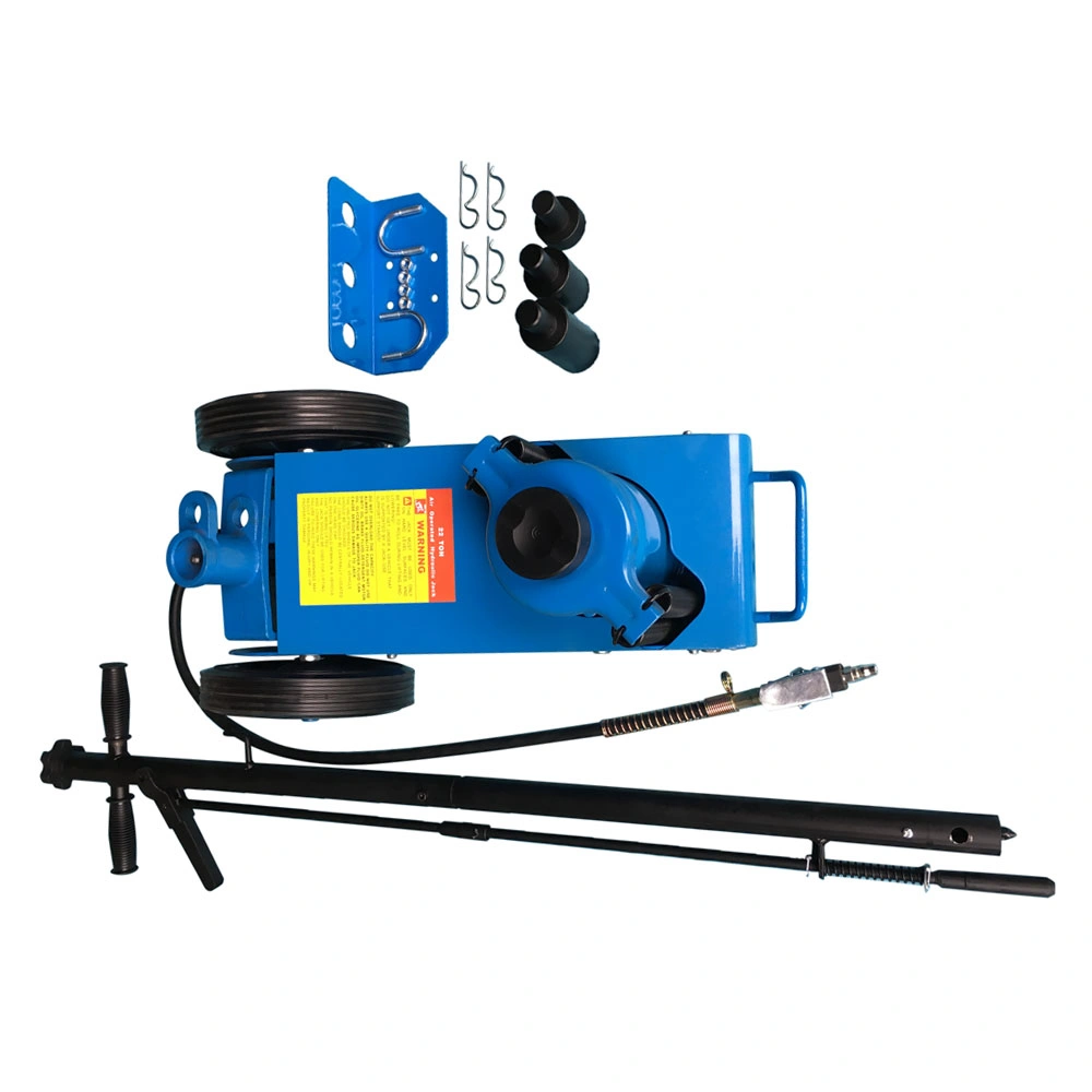 22 Ton Air Hydraulic Floor Jack Blue Lifting Tool Heavy Duty view 10