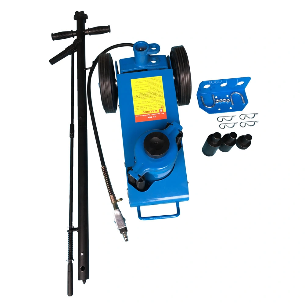 22 Ton Air Hydraulic Floor Jack Blue Lifting Tool Heavy Duty view 20