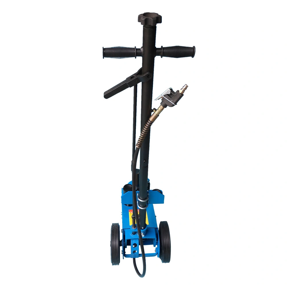 22 Ton Air Hydraulic Floor Jack Blue Lifting Tool Heavy Duty view 4