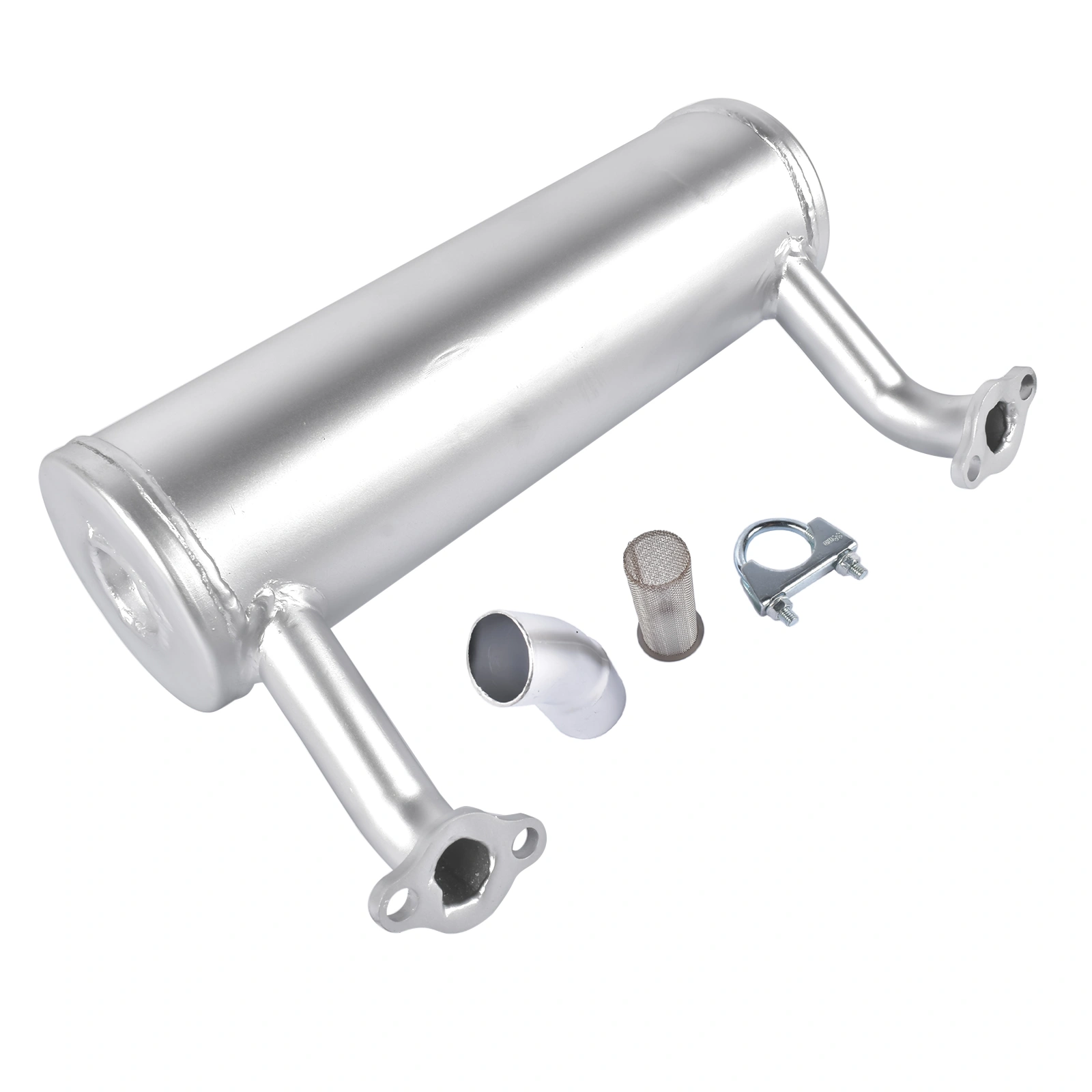 525750201 Muffler Kit for Husqvarna 26HP Commercial Mower Kawasaki FX651V FX691V