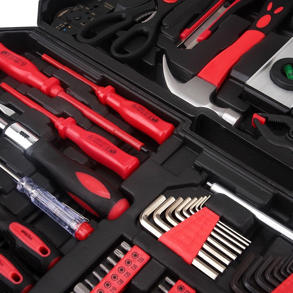 799pcs Aluminum Tool Set in Trolley Case, Silver Finish, Complete Mechanic Wrench & Socket Kit with Organizer view 12