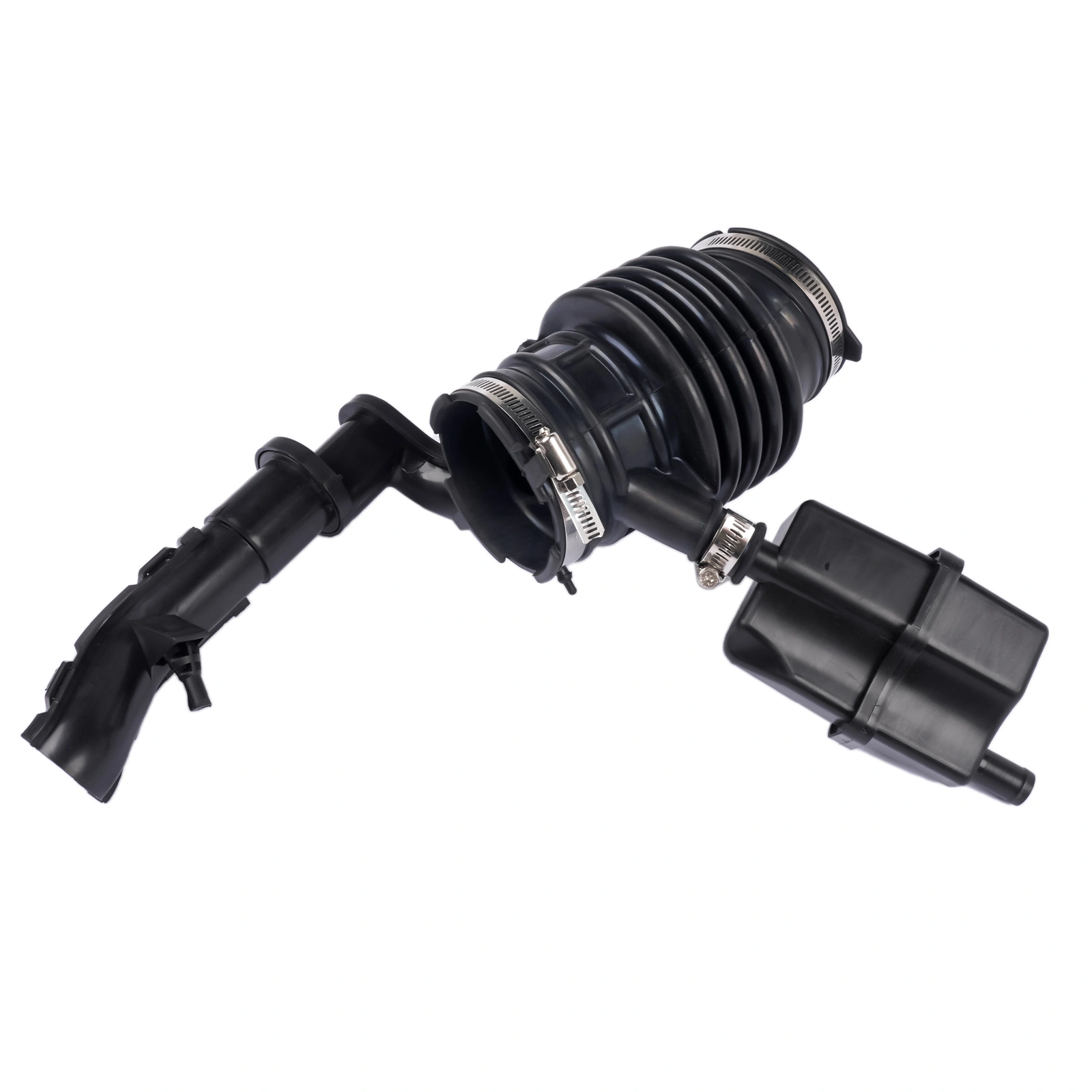 Fresh Air Intake Hose Pipe for Nissan Maxima 3.5L V6 DOHC 2009-2015, Black Rubber 4-Door Sedan 696-169 16576-9N00C view 2