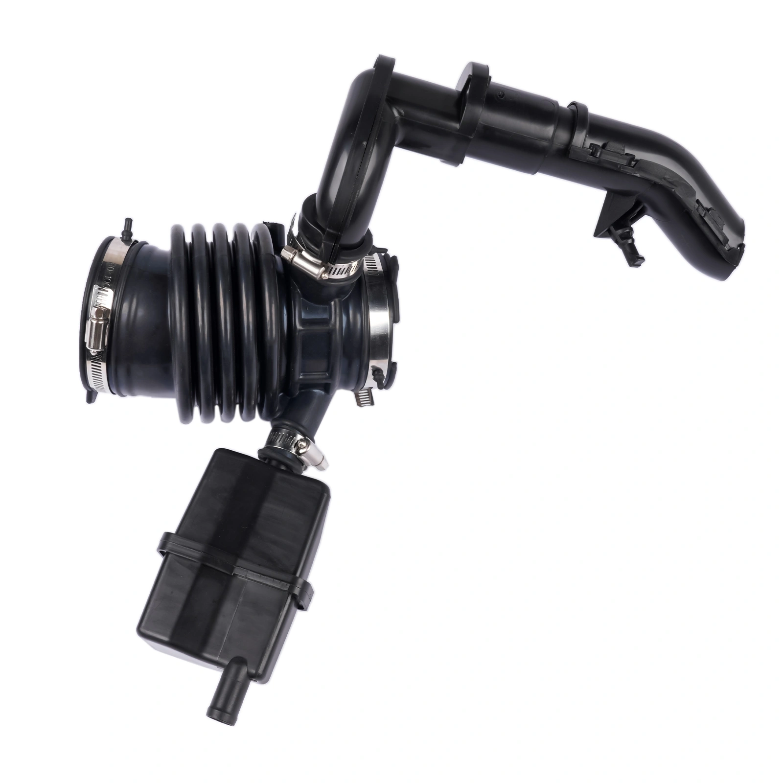 Fresh Air Intake Hose Pipe for Nissan Maxima 3.5L V6 DOHC 2009-2015, Black Rubber 4-Door Sedan 696-169 16576-9N00C view 3