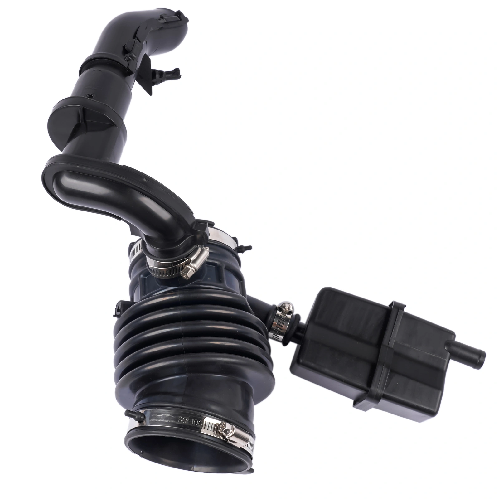 Fresh Air Intake Hose Pipe for Nissan Maxima 3.5L V6 DOHC 2009-2015, Black Rubber 4-Door Sedan 696-169 16576-9N00C view 6