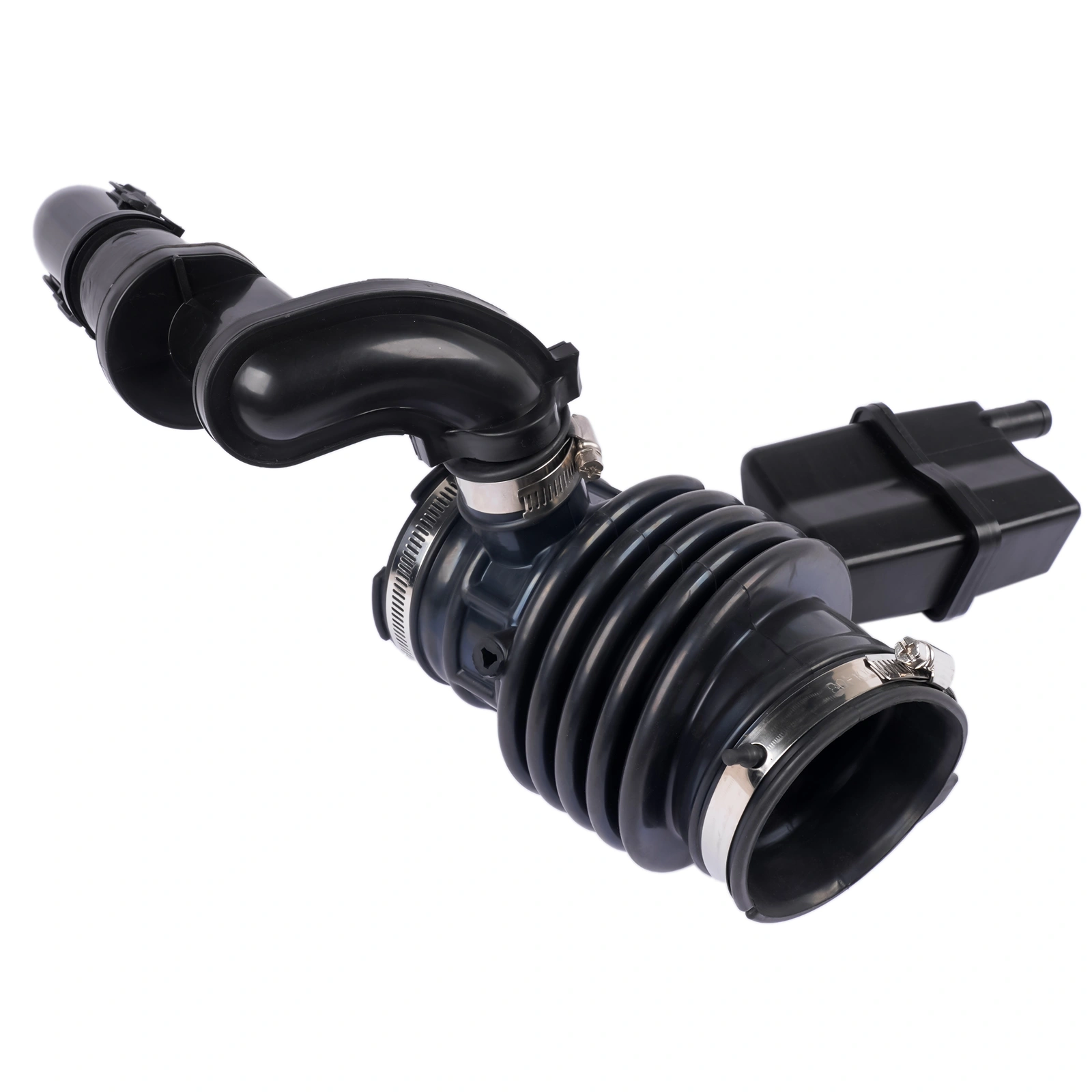 Fresh Air Intake Hose Pipe for Nissan Maxima 3.5L V6 DOHC 2009-2015, Black Rubber 4-Door Sedan 696-169 16576-9N00C view 7