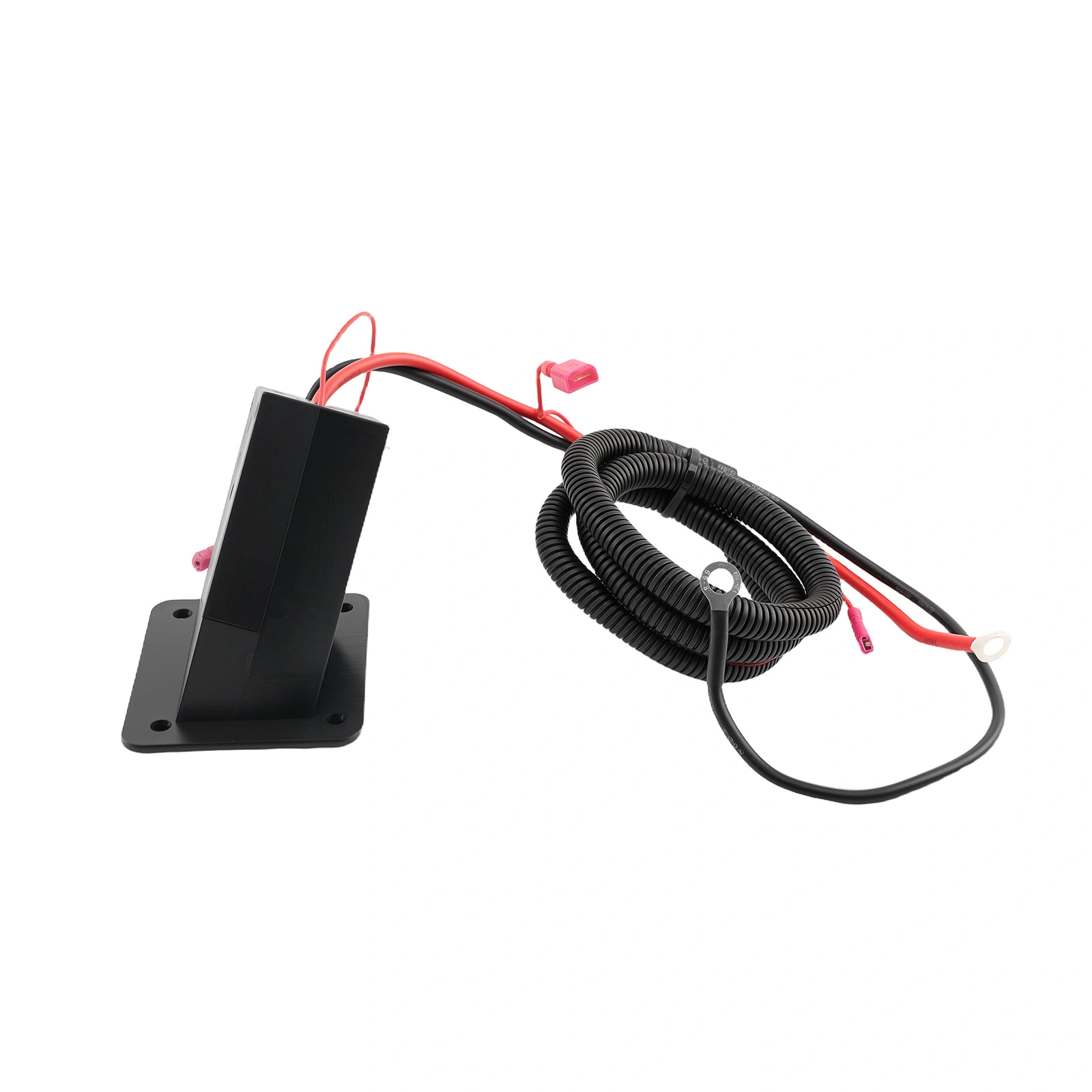 Golf Cart Power Receptacle with Wiring Harness for EZGO TXT Medalist, Replacement 73063-G01