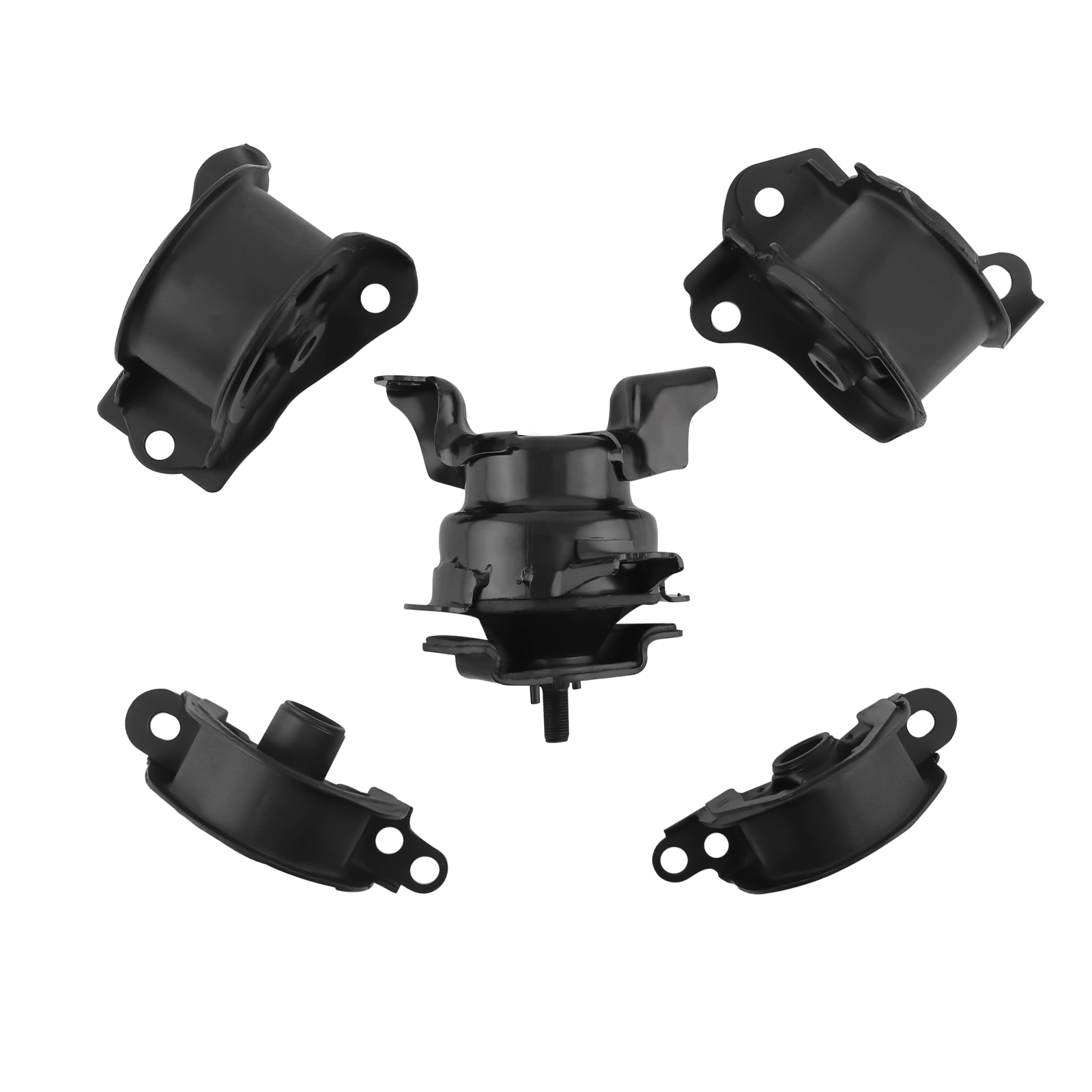 5pcs Engine Motor Transmission Mounts for Honda Civic 1.6L 1996-2000 Replaces 8435 8982 8575 8010 8300