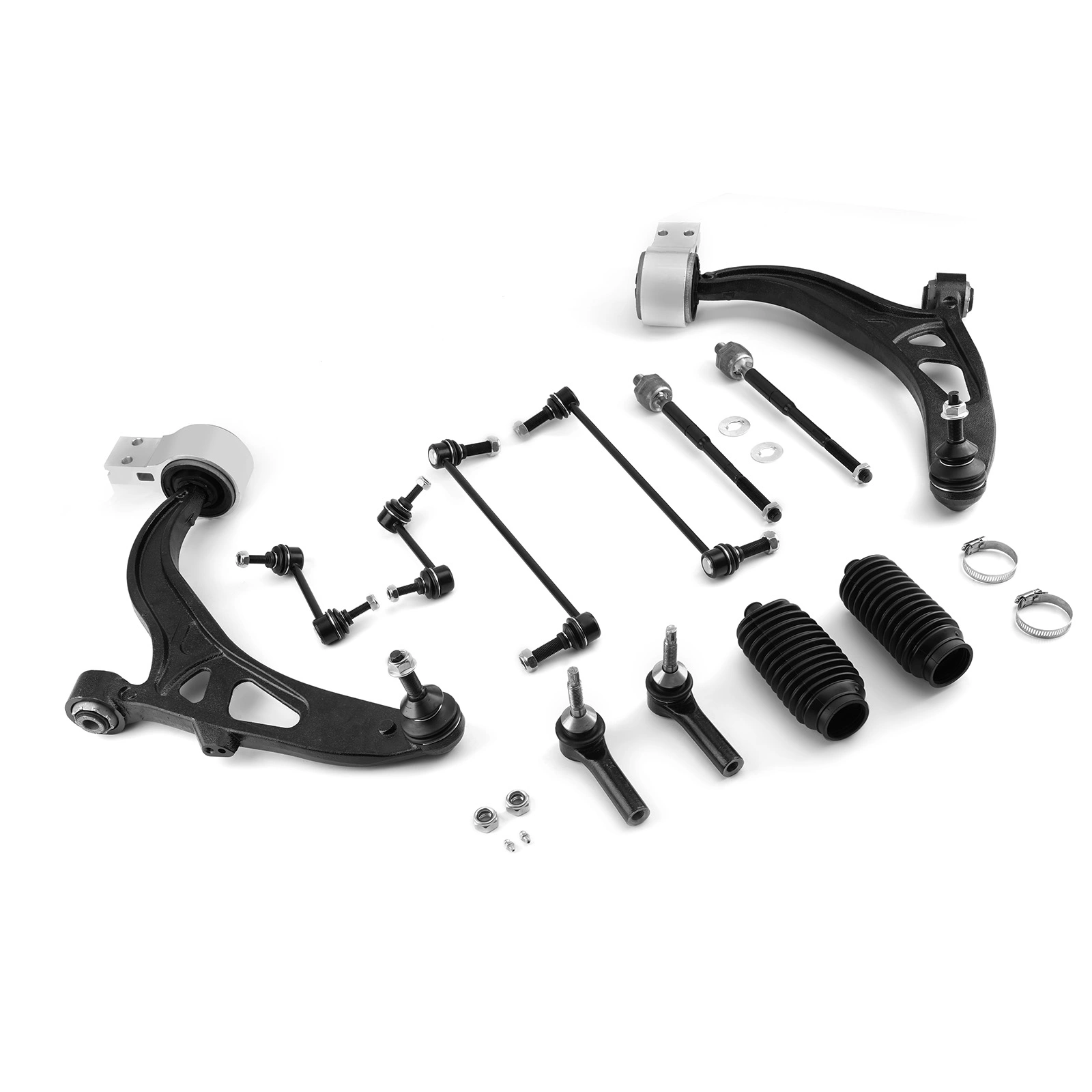 12 Pcs Front Lower Control Arm Assembly with Ball Joints for 2011-2017 Ford Explorer view 6