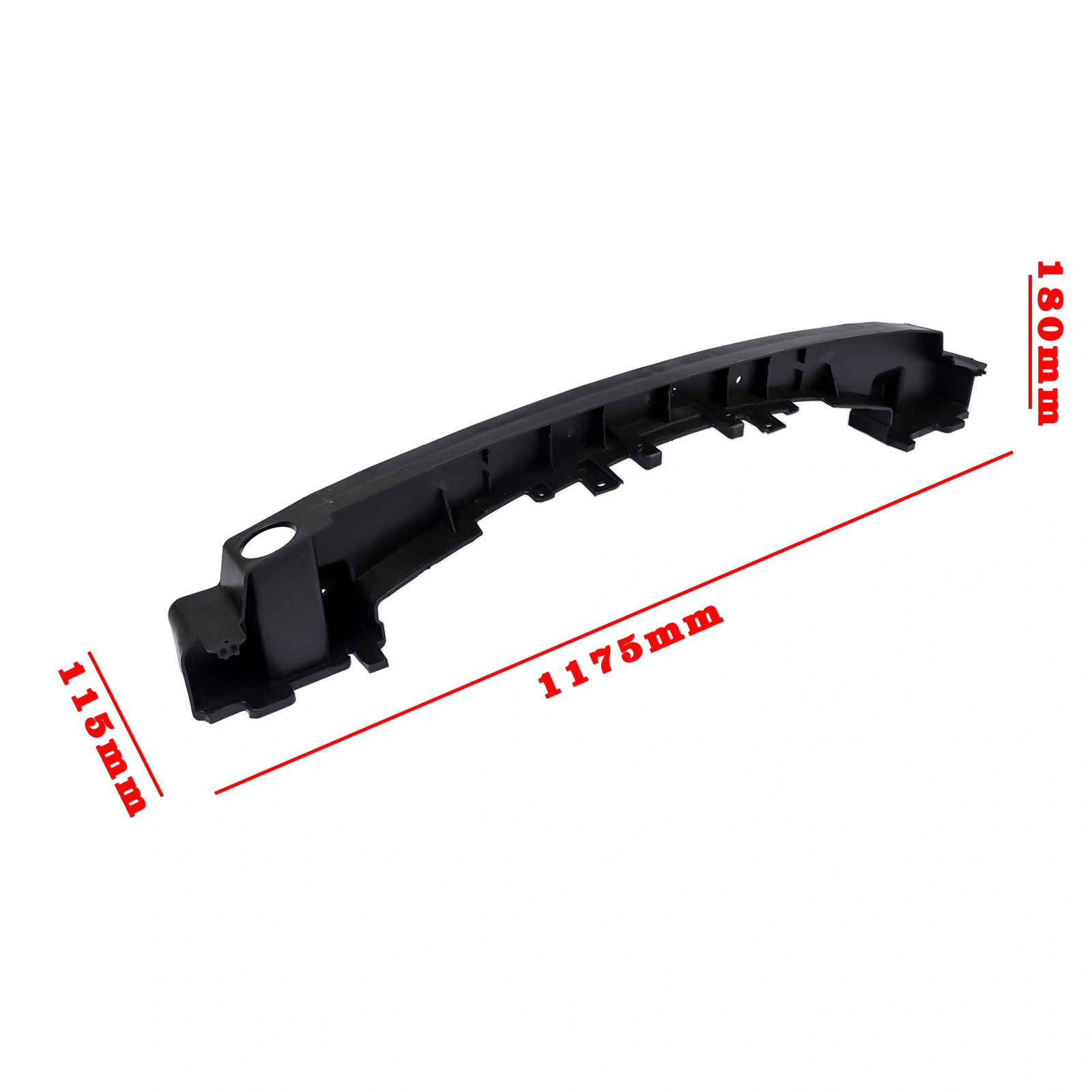 Rear Bumper Impact Bar for Hyundai Tucson 2016-2021 Steel Black 1.6L 2.0L 2.4L L4 4-Door OE 86631-D3100 view 3