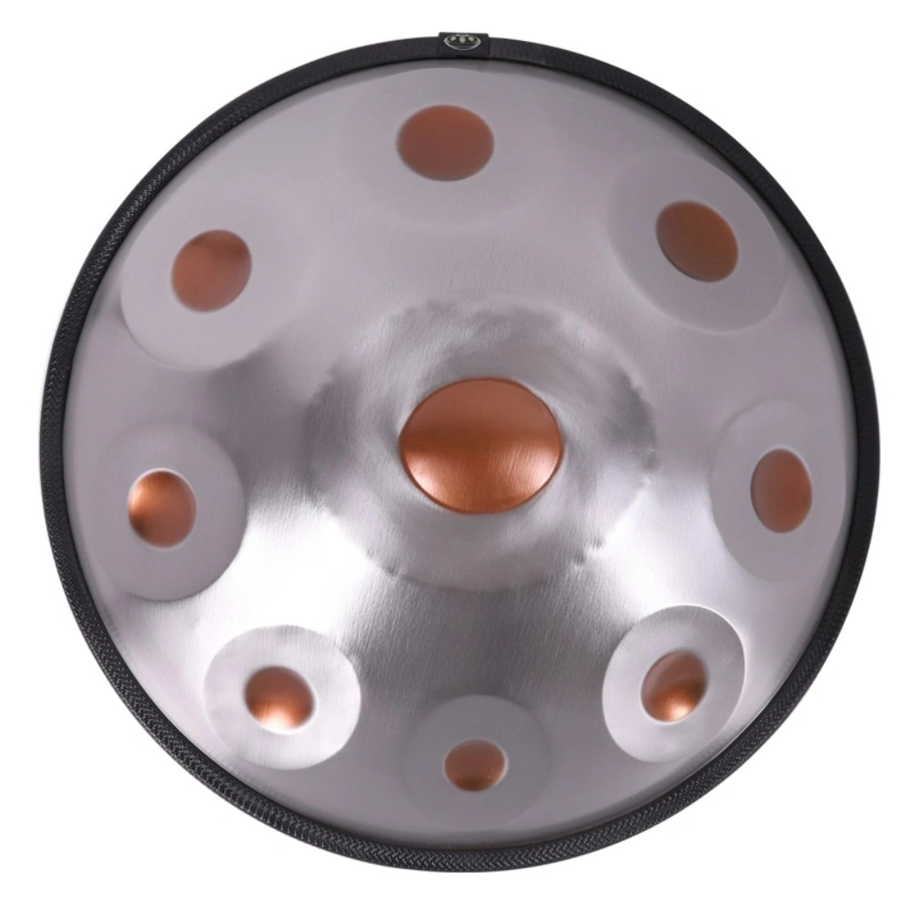 9 Note Gold Eyes Handpan Drum Solid Color Steel Tongue Drum Hand Pan Percussion Instrument Music Instrument