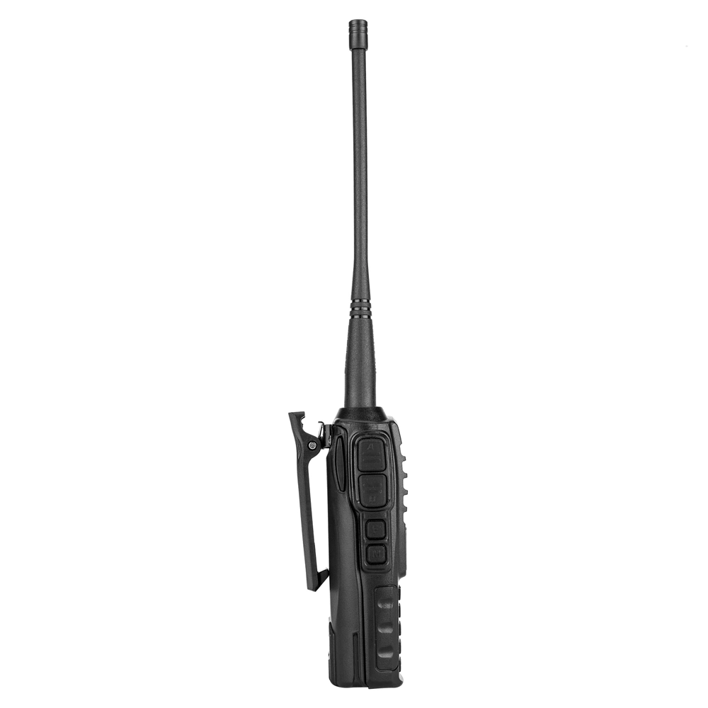 UV82 Dual Band Walkie Talkie, 5W Handheld Two-Way Radio, Dual Display & Dual Standby, Black