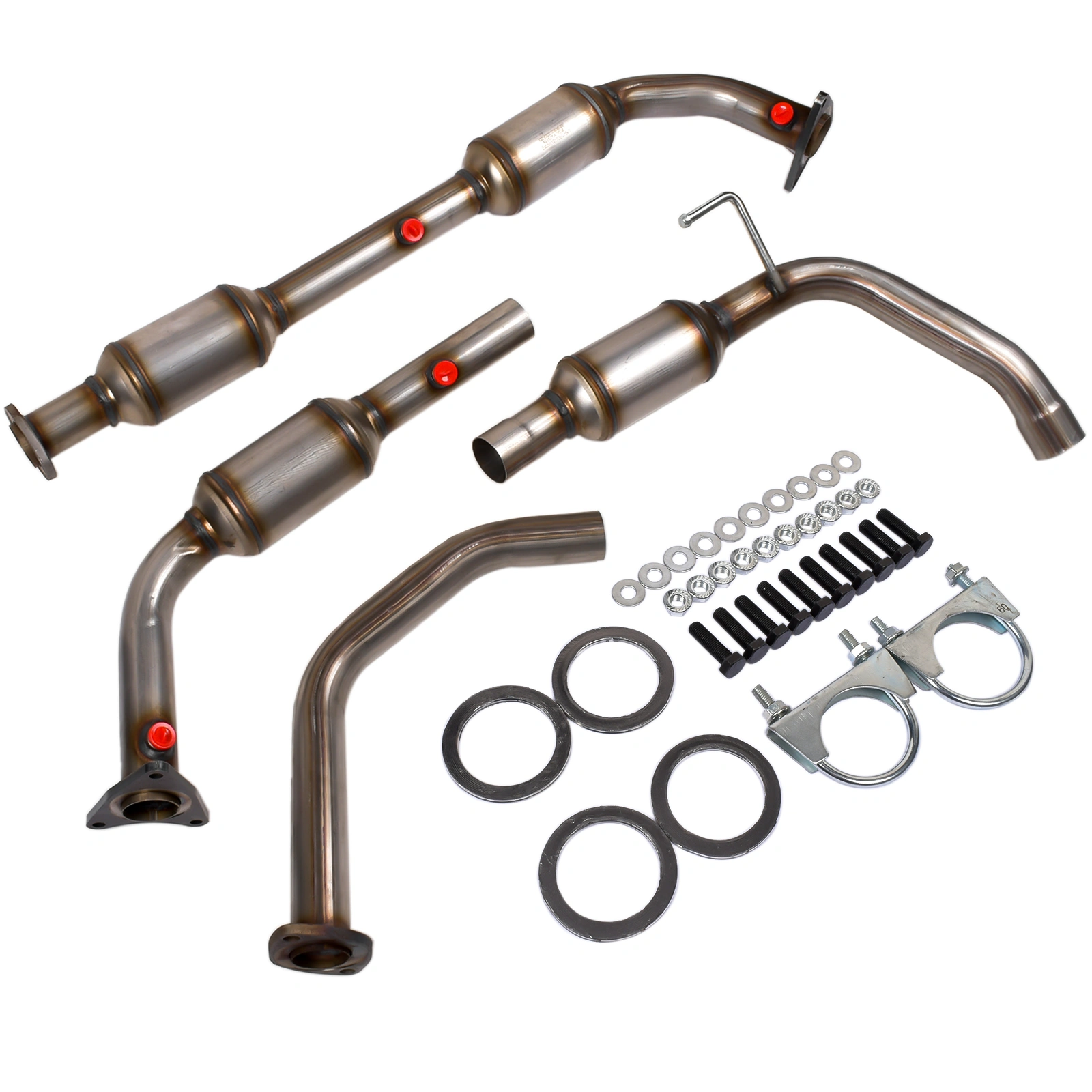 Left & Right Catalytic Converter Kit OE56250 OE54723 Replacement for Toyota Tundra 4.6L 5.7L V6 V8