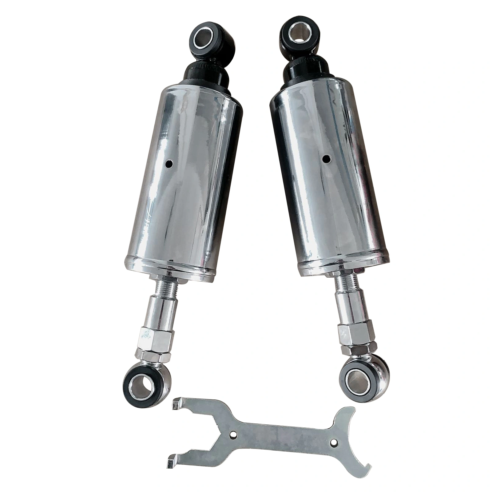 Adjustable Rear Shock Absorbers Set for Harley Davidson Softail 1989-1999, Height Adjustable Motorcycle Rear Shocks FS-04503