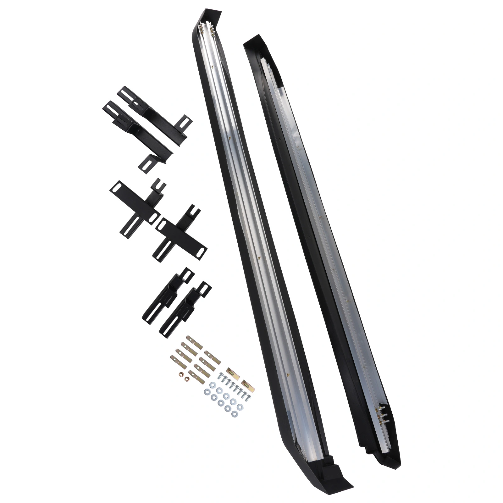 Nerf Bars Running Board Side Step Set 74" Non-Slip for Toyota Highlander 2014-2019