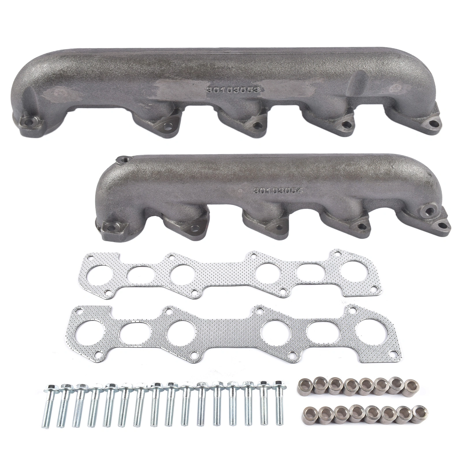 Upgraded Manifold Kit + Hardware 002560CASTF for Ford 6.0 Powerstroke 2003-2007 - Turbo Engine Parts