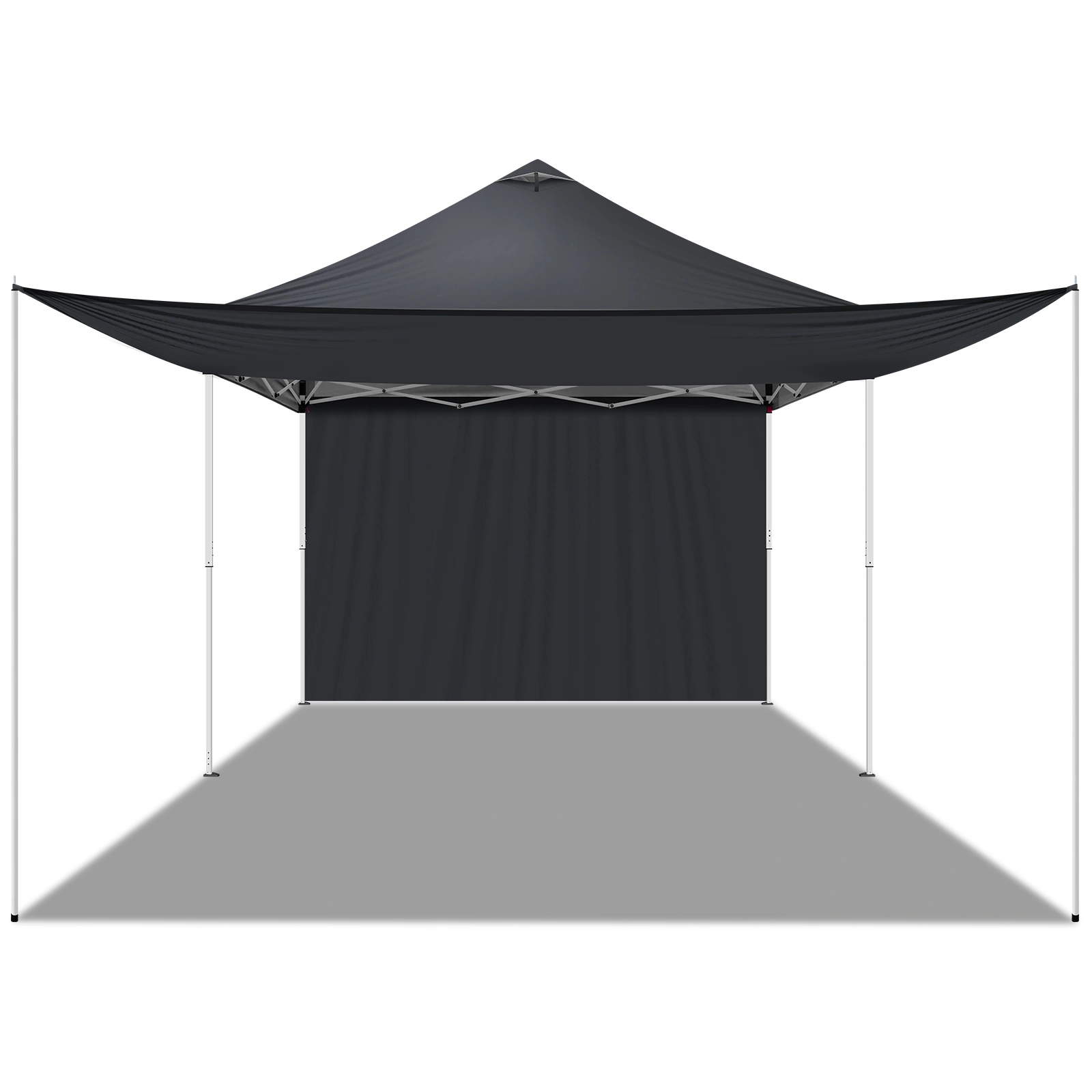 10x10FT Pop Up Canopy Tent with 2 Sidewalls, Outdoor Event Shelter Canopy for Parties, Beach, Market, Camping view 7