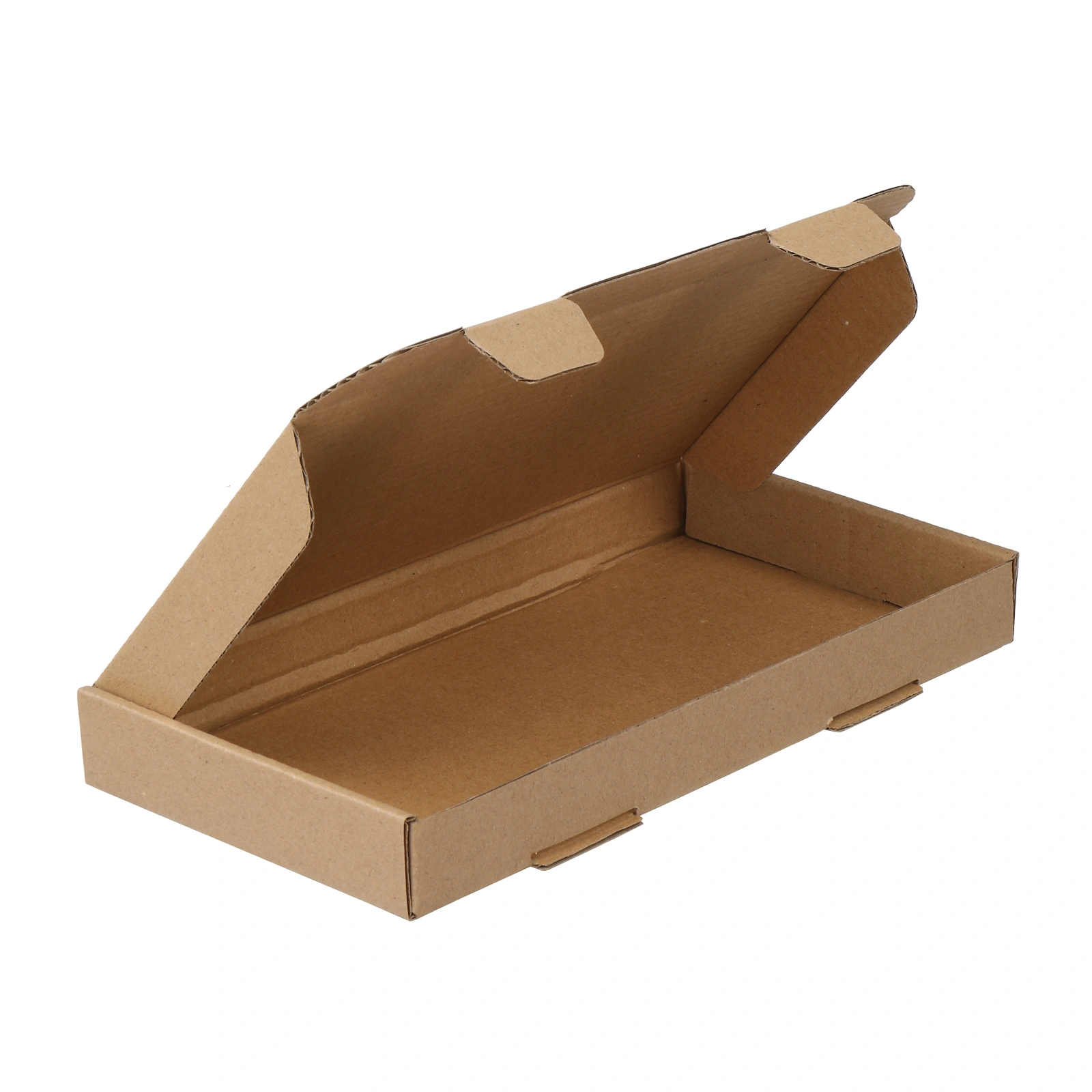 50pcs Kraft Paper Corrugated Cardboard Boxes 8.7"x4.3"x1" 1.8mm Thick Aircraft Ship Mail Boxes